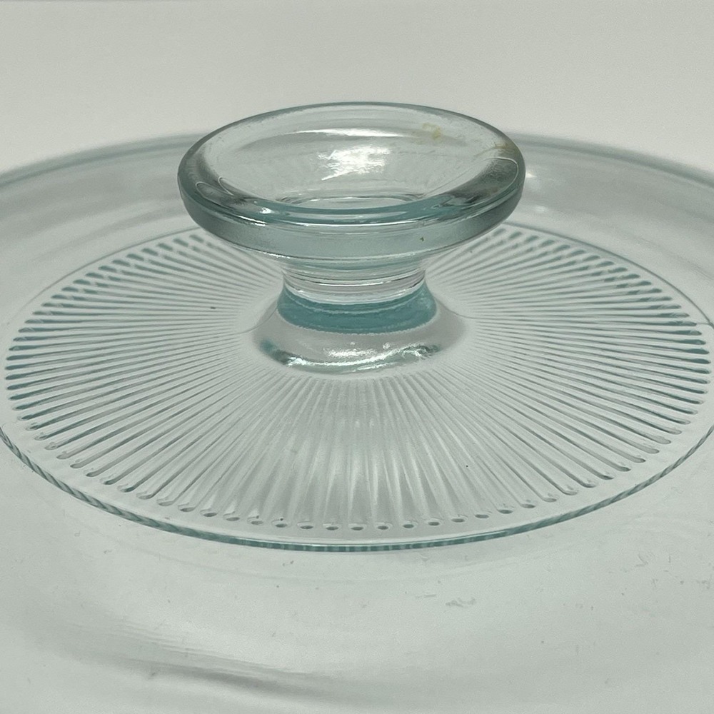 Pyrex Lid DC1.5C Clear Glass Oval Lid 11" X 8.5" Corning Ware Casserole Dishes - Picture 2 of 8